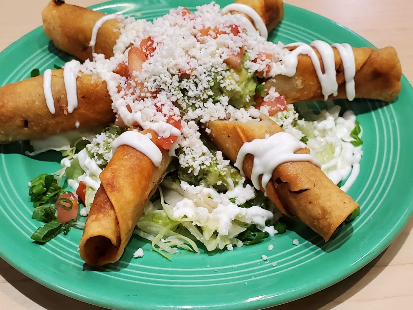 Order Beef Taquitos  food online from Xalisco Bar & Grill store, Lancaster on bringmethat.com