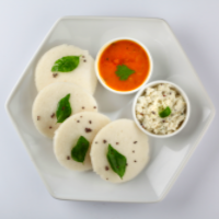 Order Idly(4) food online from Hyderabad Express Indian Bistro store, Quincy on bringmethat.com