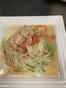 Order 2. Papaya Salad food online from Bangkok Thai Cuisine store, Dover on bringmethat.com