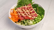 Order Asian Power Bowl with Seared Ahi Tuna food online from Hickory Tavern store, Charlotte on bringmethat.com