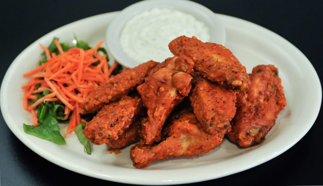 Order Wings - 10 Pieces food online from Liberty Pizza store, Marietta on bringmethat.com