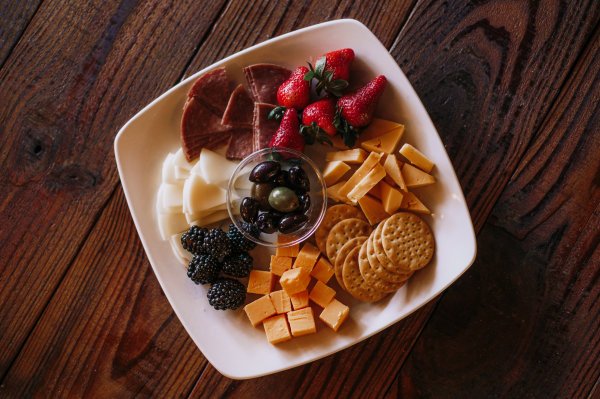 Order Fruit Cheese Platter food online from Brew House Coffee & Bake Shop store, Maumee on bringmethat.com