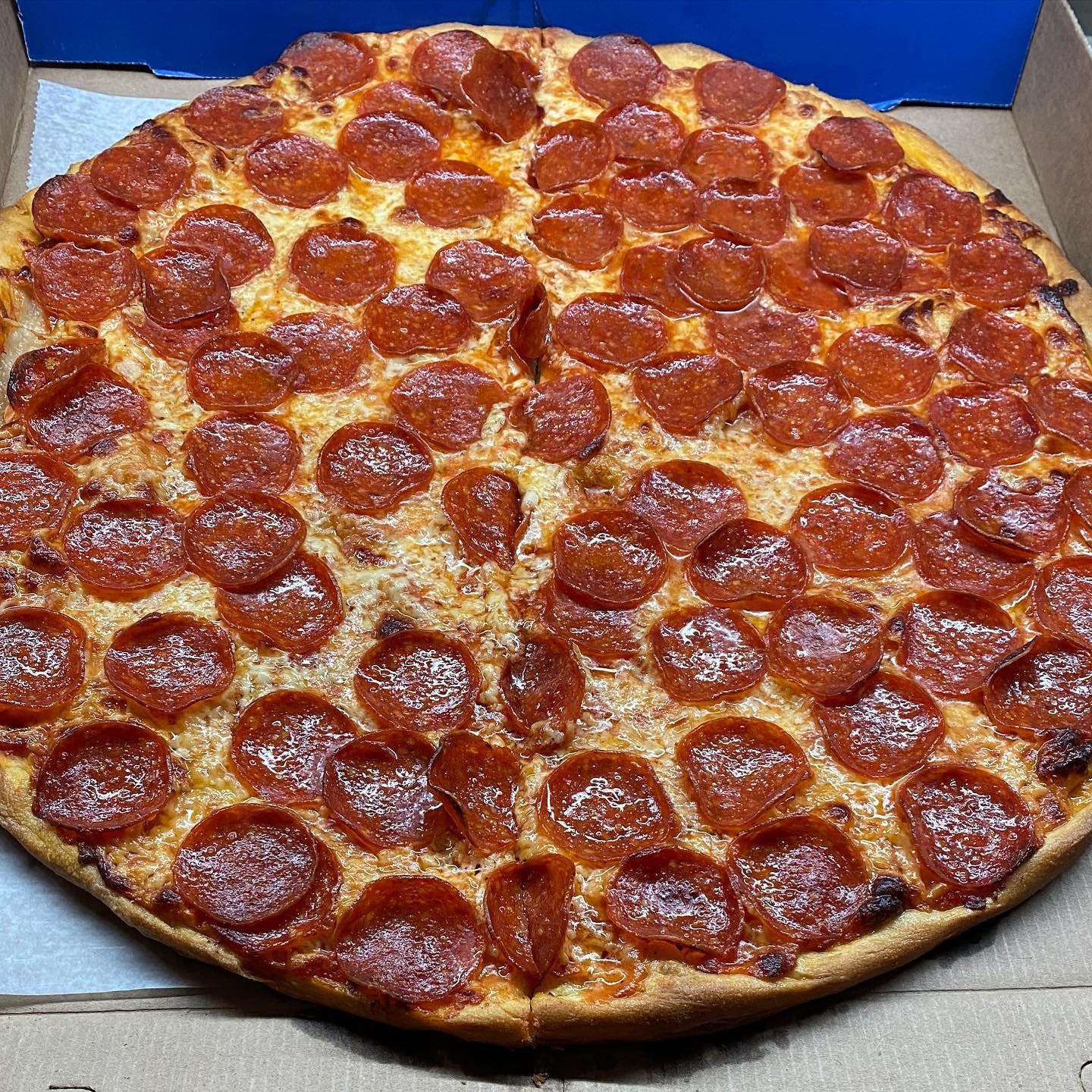 Order Pepperoni Pizza Slice - Slice food online from Bojono's Pizza store, Chicago on bringmethat.com