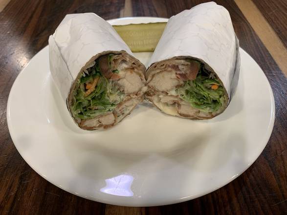 Order Crispy Chicken and Swiss Wrap food online from Silver Spoon Diner store, New York on bringmethat.com
