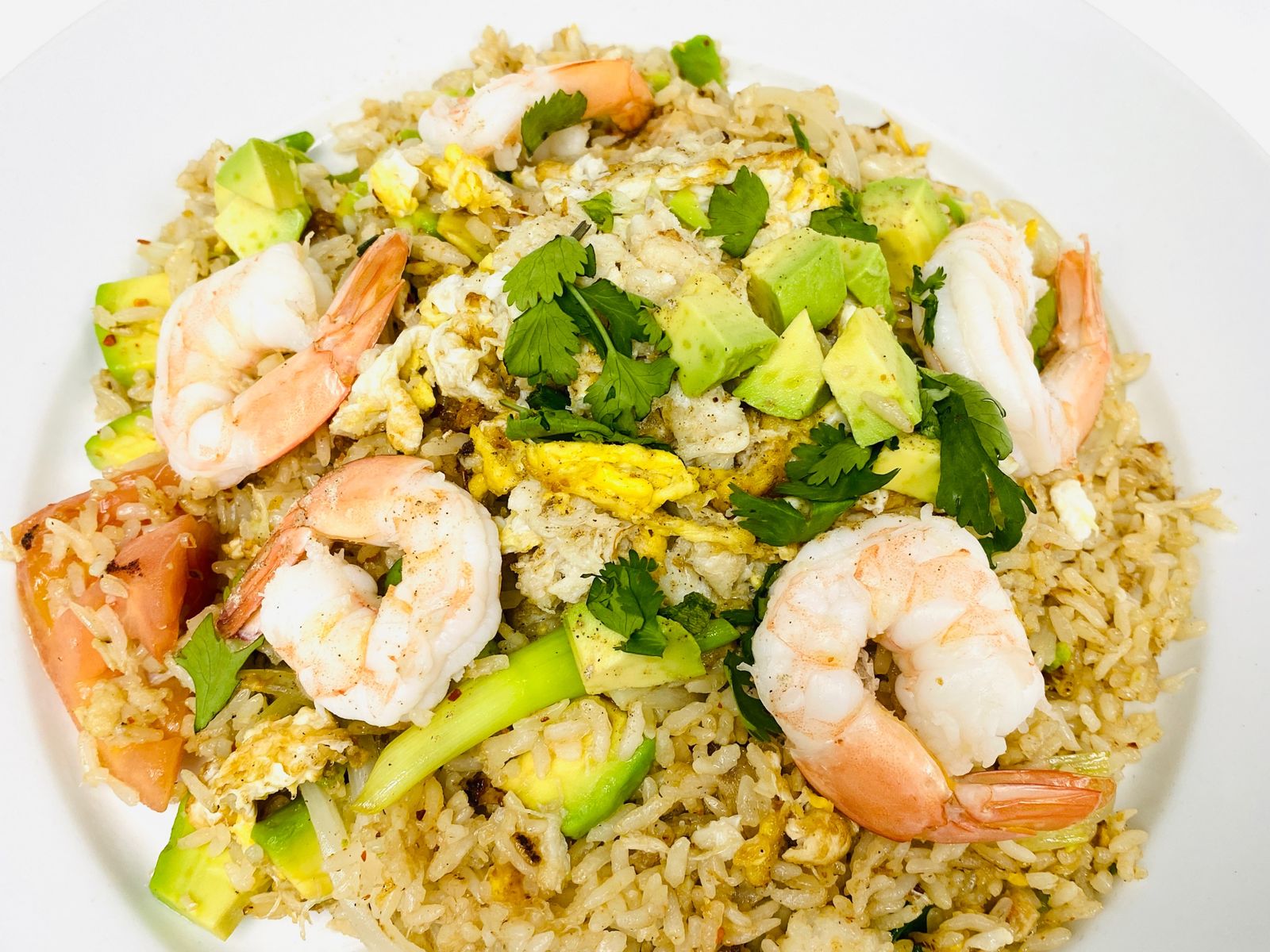 Order AVOCADO FRIED RICE food online from Pinto Urban Thai Diner store, Richardson on bringmethat.com