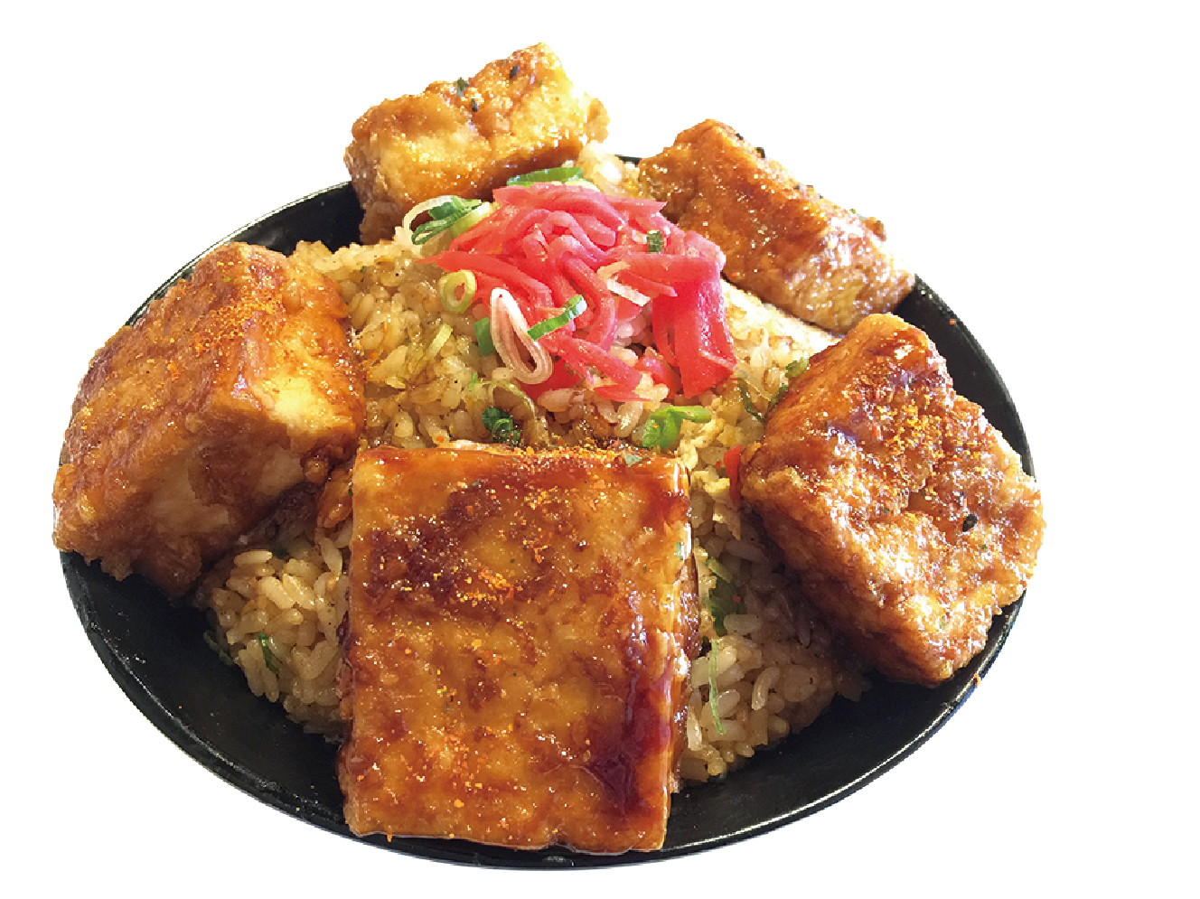 Order R10. Teriyaki Tofu Fried Rice food online from Yokohama Ramen Izakaya store, Wichita on bringmethat.com