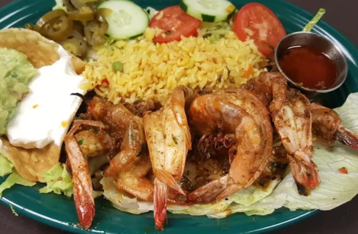 Order Camarones en Salsa Verde food online from Jose's Mexican Cantina store, New Providence on bringmethat.com