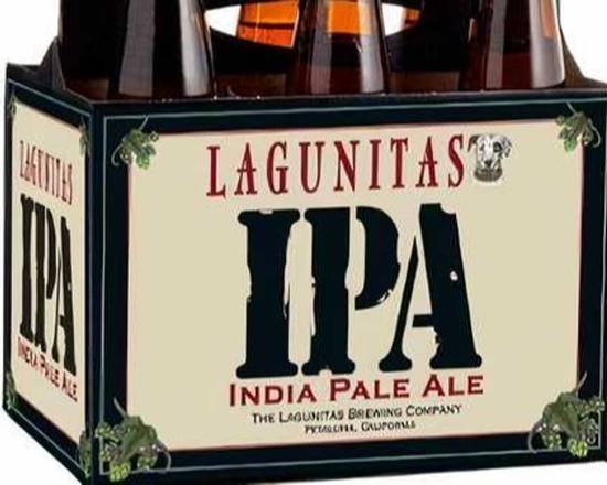 Order Lagunitas IPA 6 Pack 12 oz Bottle food online from Shell store, Antioch on bringmethat.com