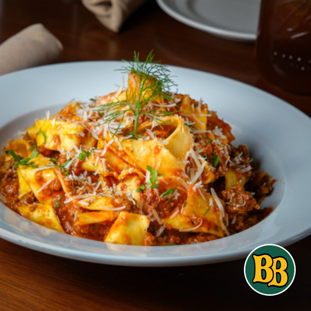 Order Rigatoni and Beef Bolognese food online from Byrsa Bistro store, Glen Mills on bringmethat.com