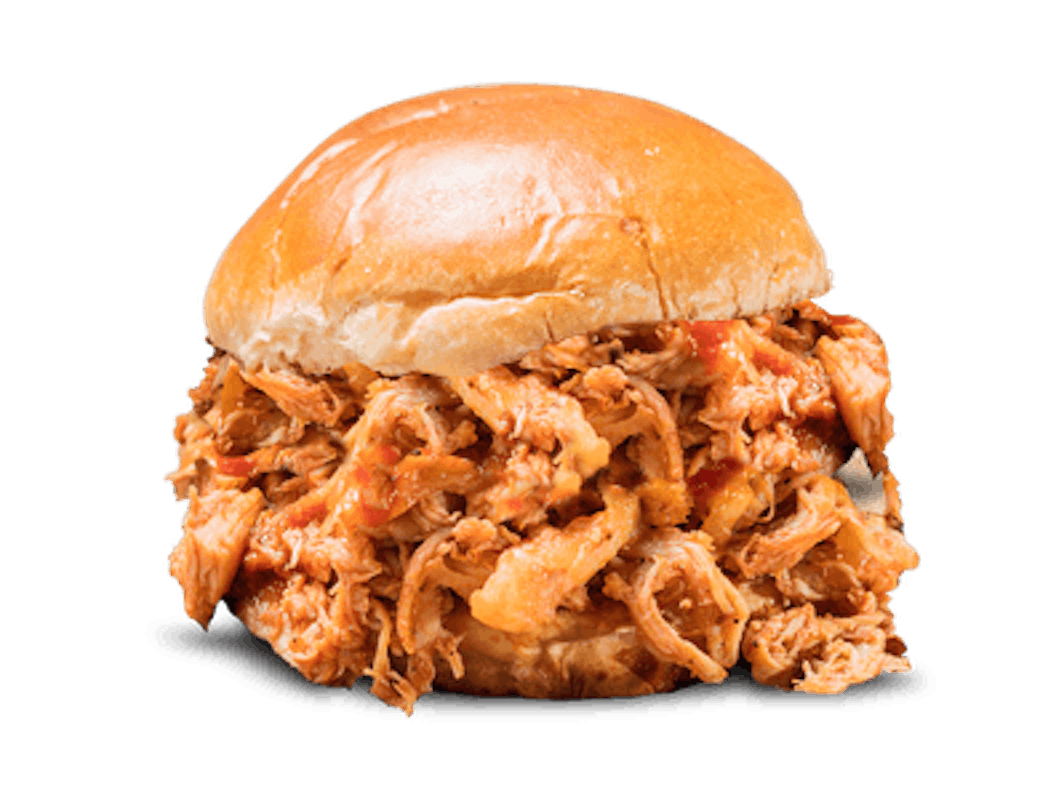 Order BBQ Pulled Chicken Sandwich food online from Famous Daves store, West Jordan on bringmethat.com