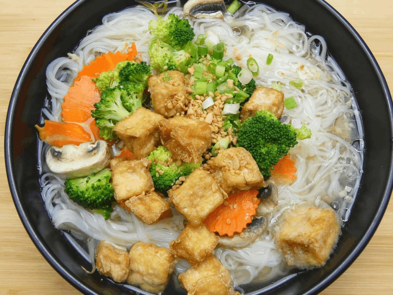 Order Tofu & Veggie Noodle Soup food online from Thai Food Connection store, Manchester on bringmethat.com