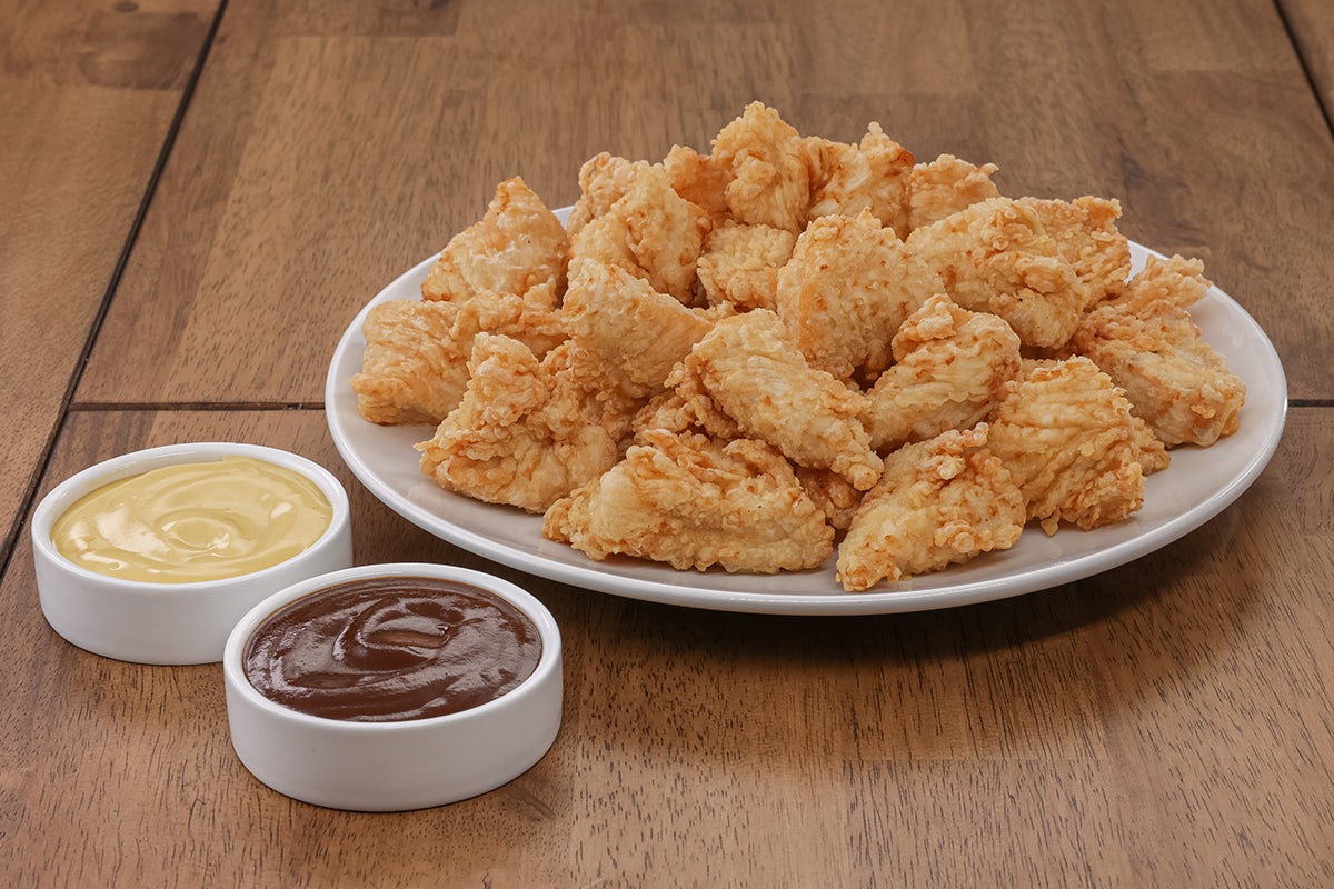 Order Spicy Jumbo Dippers Family Box food online from Lee Famous Recipe Chicken store, Dayton on bringmethat.com