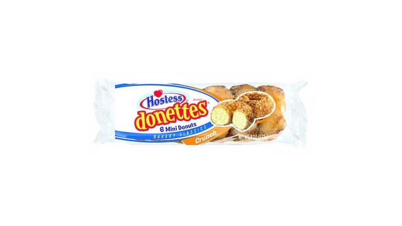 Order Hostess Donettes Mini Donuts 10 Ct food online from Trumbull Mobil store, Trumbull on bringmethat.com