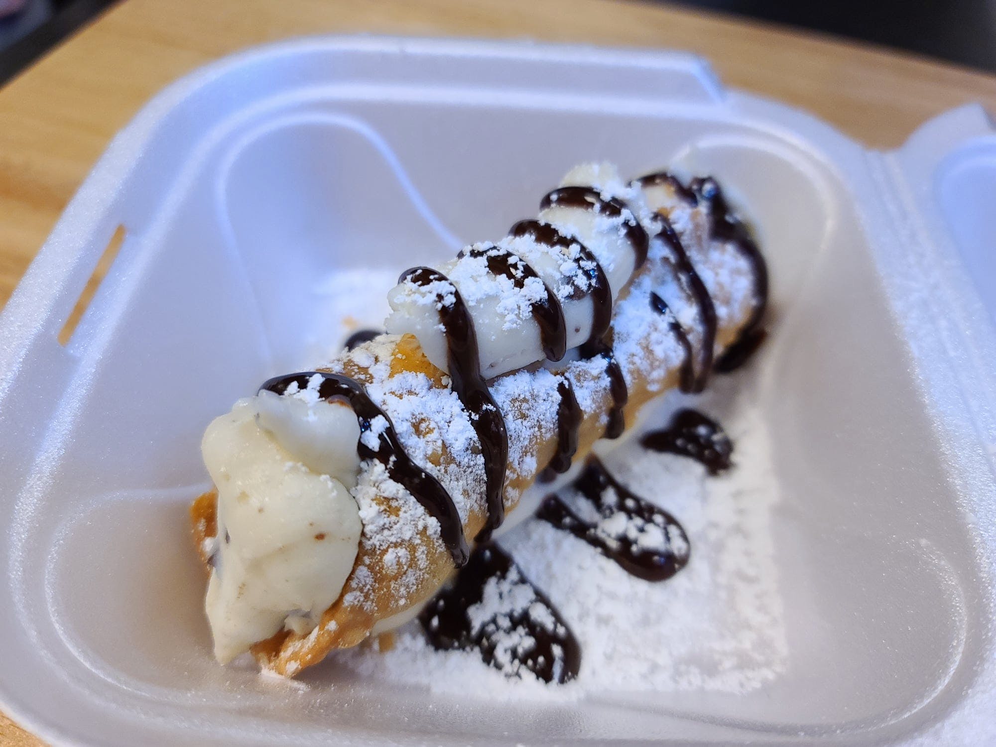 Order Cannoli - Feeds 1 Person food online from Florio Italian Restaurant & Grille store, Lincoln on bringmethat.com