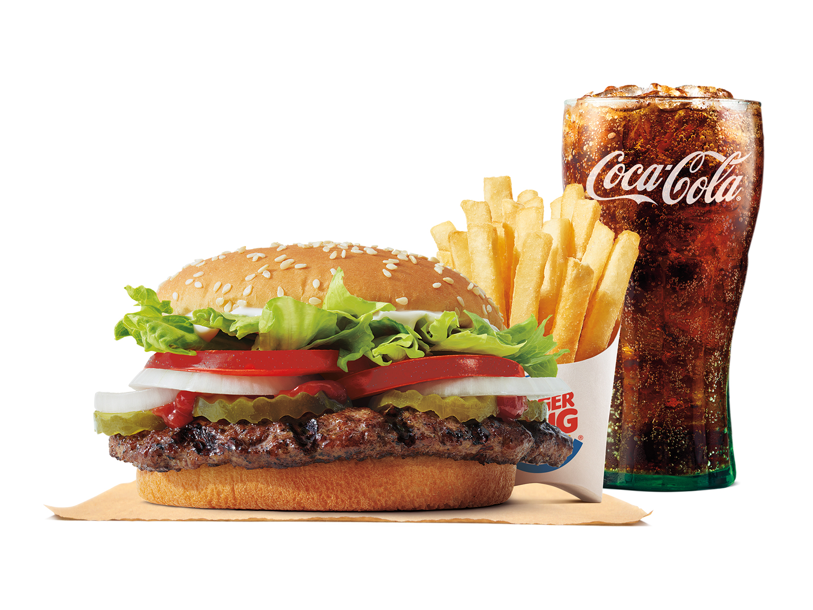 Order WHOPPER® Meal food online from Burger King store, Streamwood on bringmethat.com