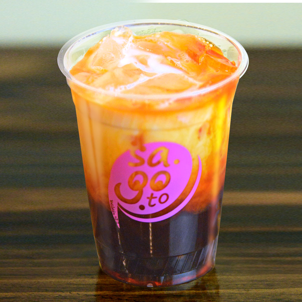 Order Thai Iced Tea food online from Sagoto BubbleTea World store, Jersey City on bringmethat.com