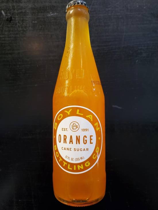 Order Boylan - Orange Soda - 12 oz food online from Ivy Provisions store, Charlottesville on bringmethat.com