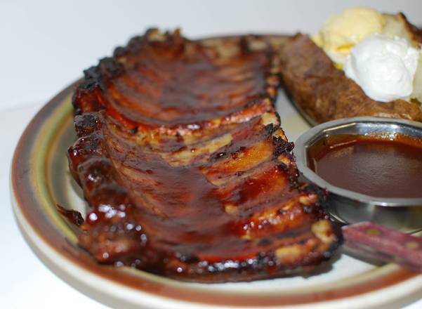 Order Baby Back Ribs food online from Poor Richard's Restaurant store, Gainesville on bringmethat.com
