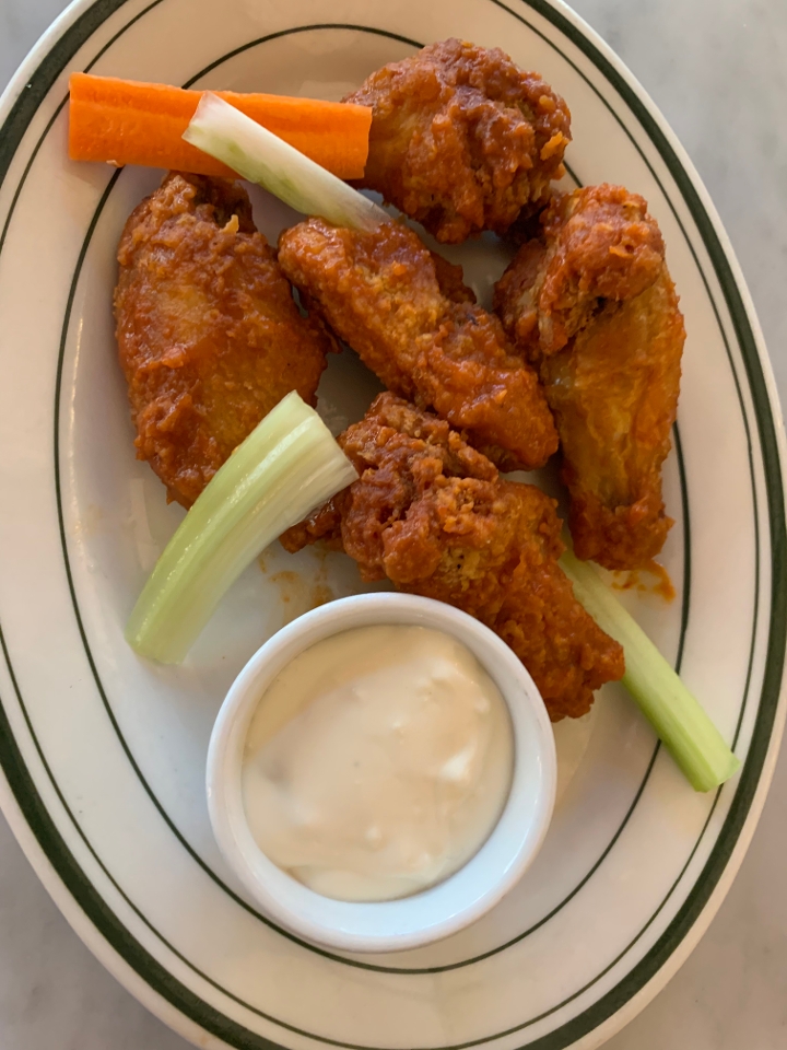 Order D-Hot wings food online from Old john's luncheonette store, New York on bringmethat.com