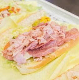 Order The Bodacious-Ham and Salami food online from Sensuous Sandwich store, Orem on bringmethat.com