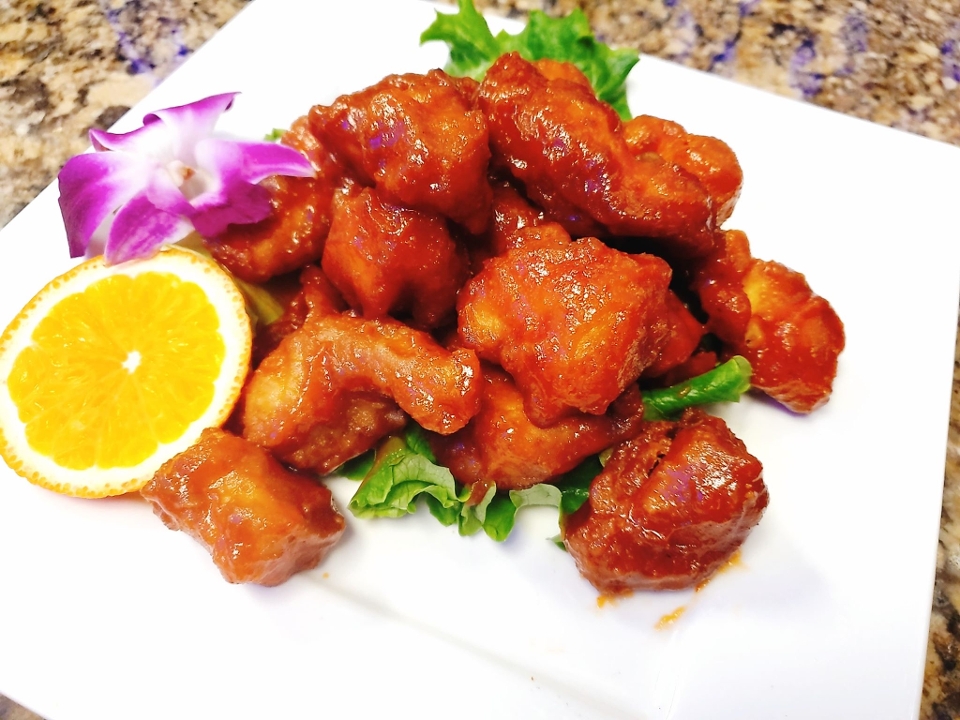 Order Orange Chicken food online from Thai Spoon Las Vegas store, Las Vegas on bringmethat.com