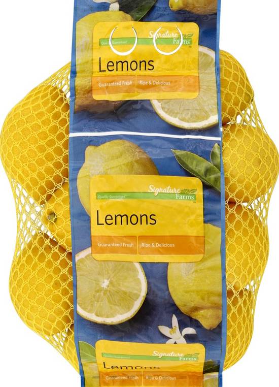 Order Signature Farms · Lemons (2 lbs) food online from ACME Markets store, Philadelphia on bringmethat.com