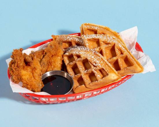 Order Fried Chicken & Waffles food online from Fry Me A River store, Baton Rouge on bringmethat.com