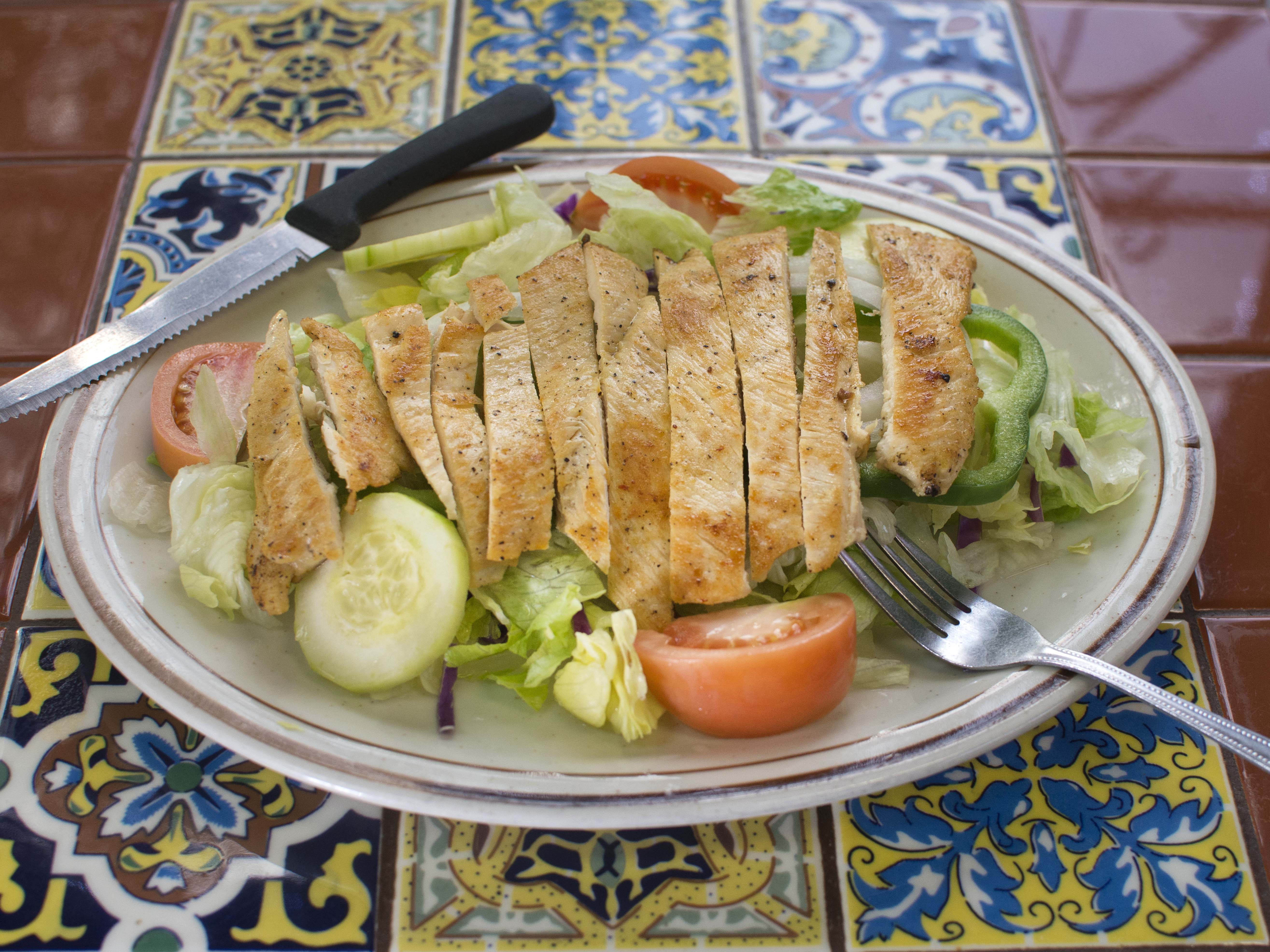 Order Chicken Breast Salad food online from Los Corrales store, Chicago on bringmethat.com