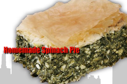 Order SPINACH & CHEESE PIE food online from Leo's Coney Island store, Fenton on bringmethat.com