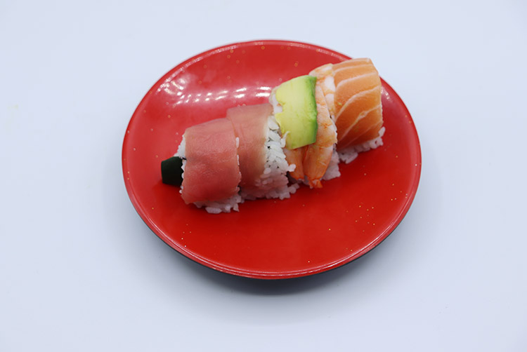 Order Rainbow Roll food online from Sushi Hada store, Portland on bringmethat.com