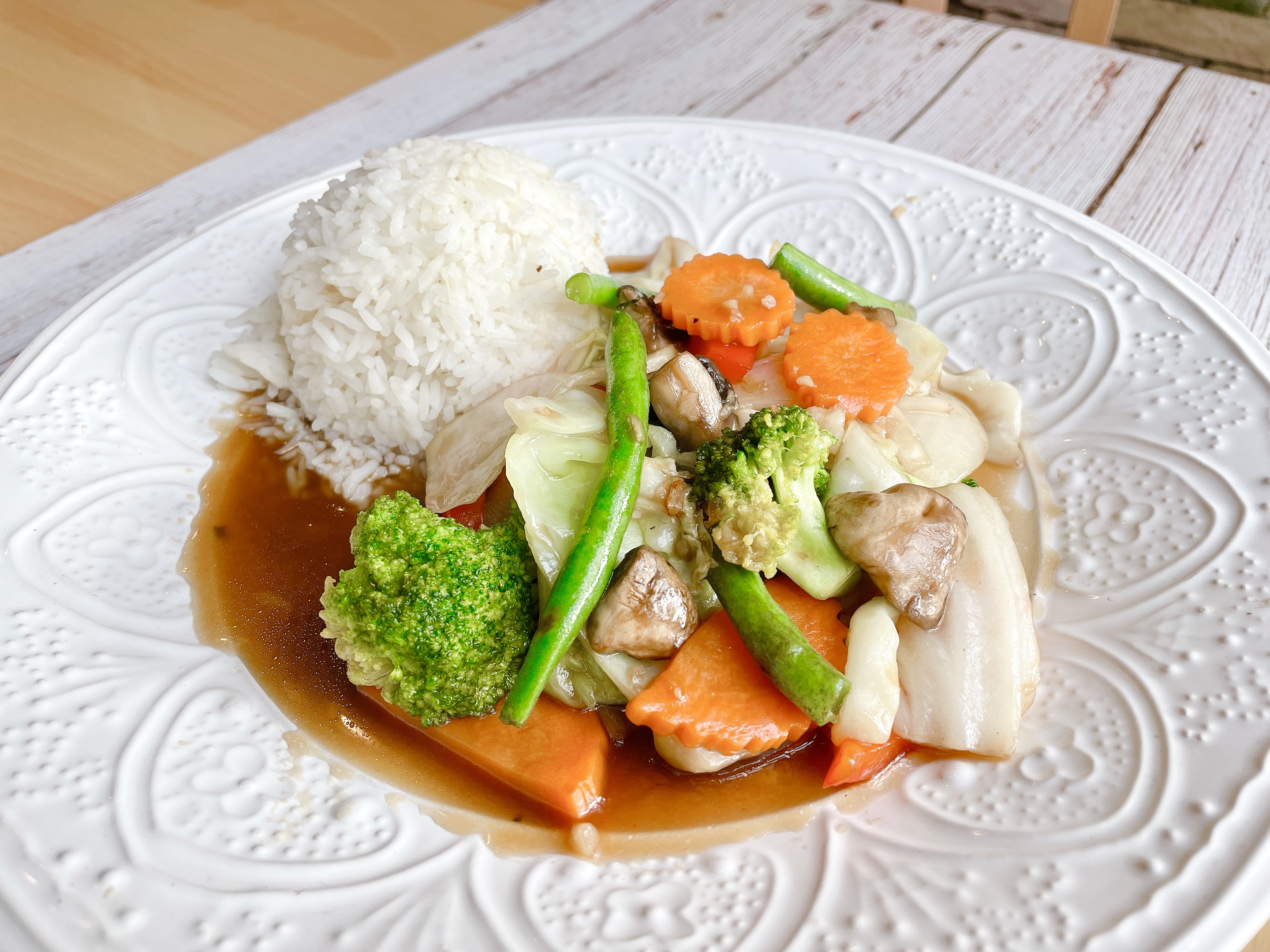 Order Create Your Own Stir Fried Vegetables Dish food online from Bamboo Thai store, Brighton on bringmethat.com