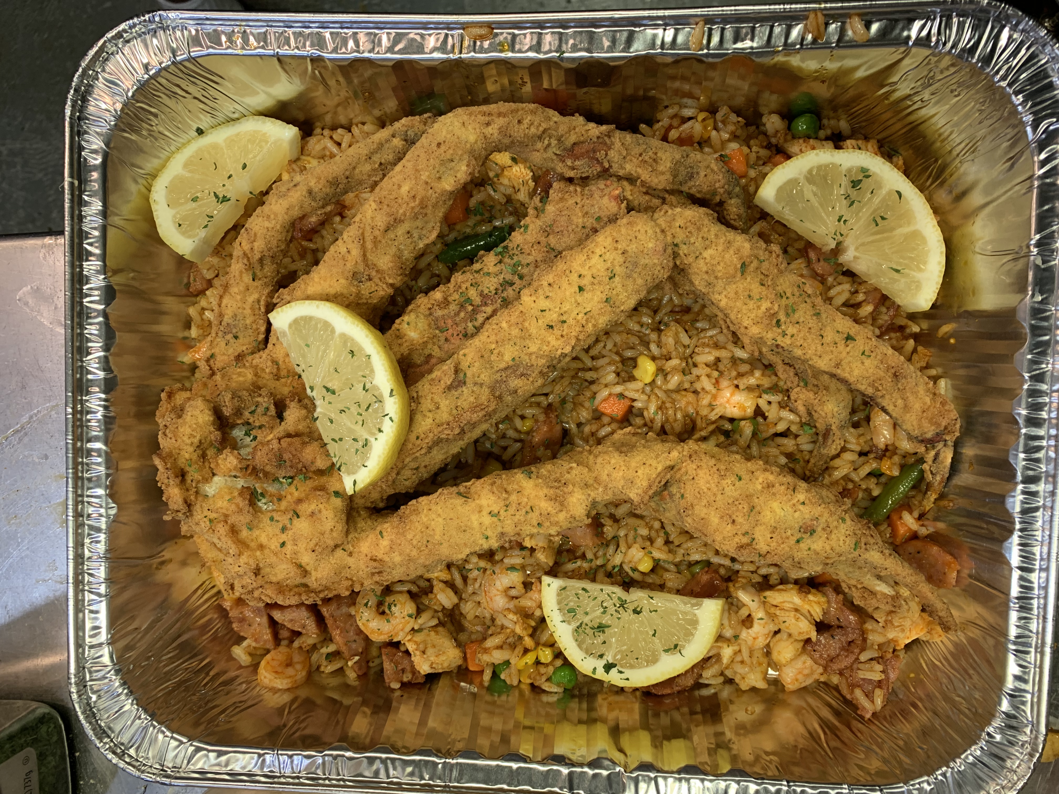 Order Fried Snow Crabs food online from Plush Bar And Grill store, Houston on bringmethat.com