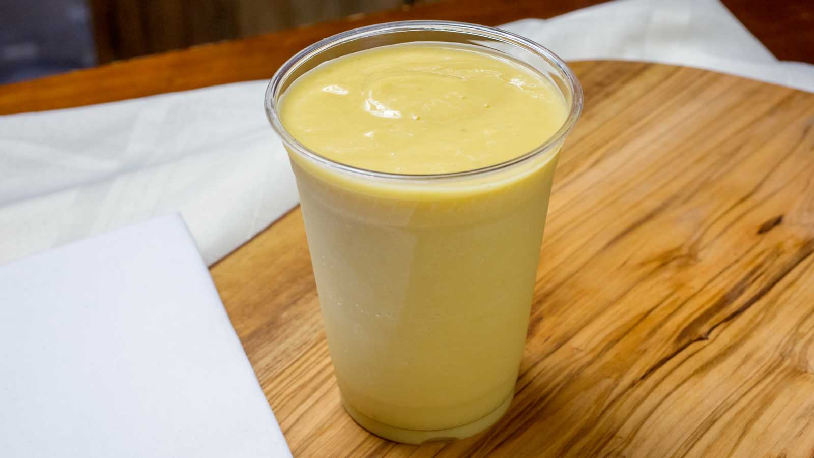 Order Maui Mango Smoothie food online from The Bagel Shack store, Lake Forest on bringmethat.com