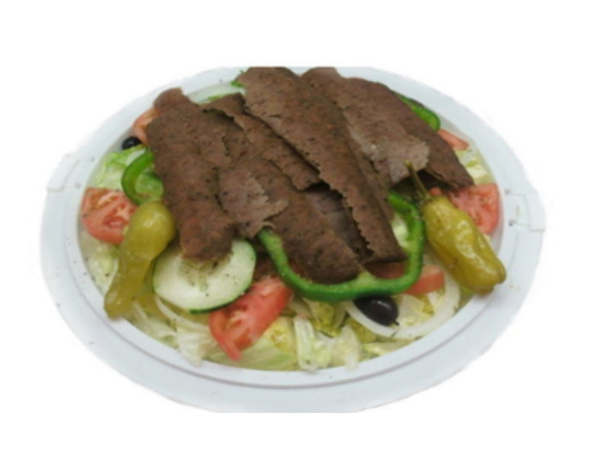 Order Gyro Salad food online from Knockout Steak & Burgers store, Colonial Heights on bringmethat.com