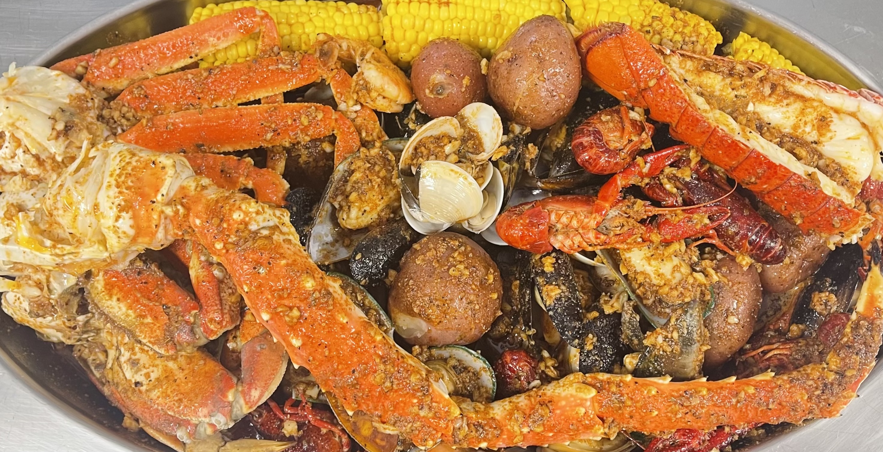 Order Seafood Family Meals #1 food online from A plus crab store, Canton on bringmethat.com