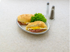 Order Fried Egg and Cheese Sandwich with Meat food online from Goodman's Deli and Restaurant store, Berkeley Heights on bringmethat.com