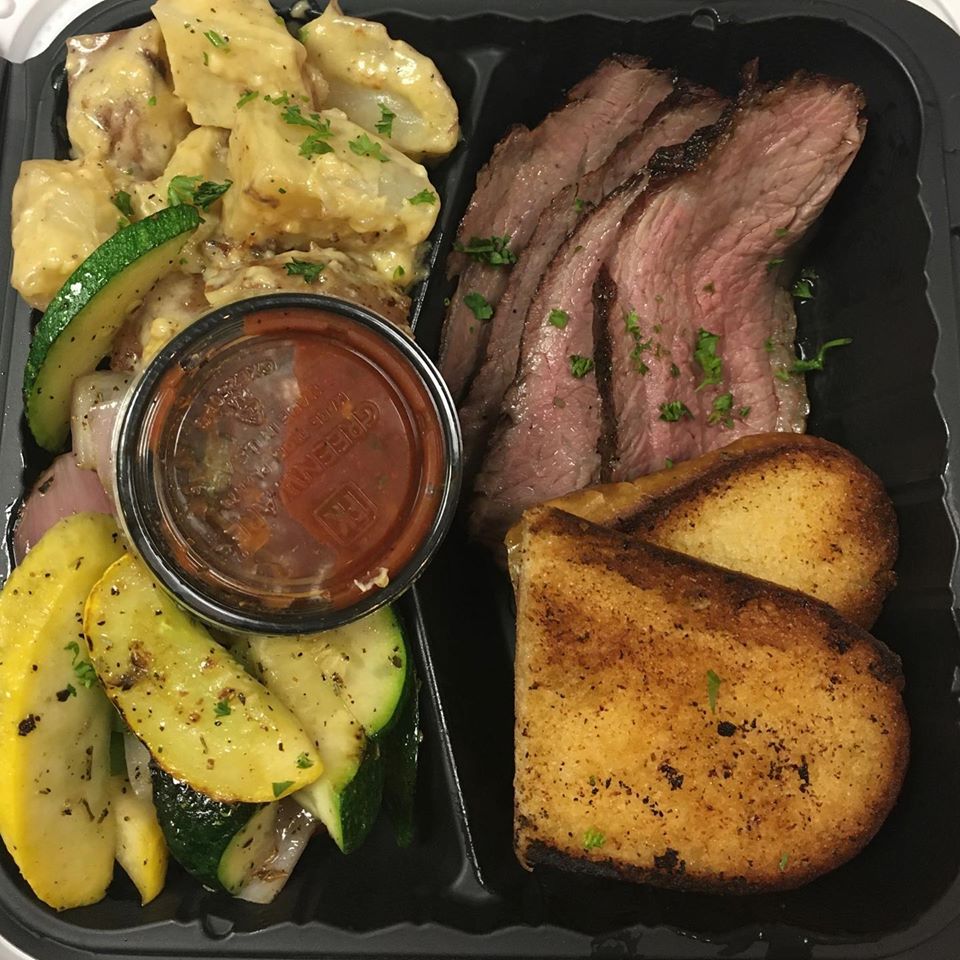 Order Santa Maria Style Barbecue Tri-Tip Sandwich food online from Popolo Catering store, San Luis Obispo on bringmethat.com