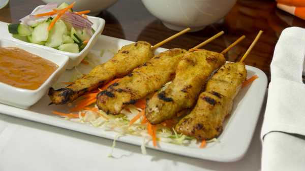 Order Sate food online from Arawan Thai Cuisine store, Sausalito on bringmethat.com