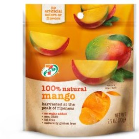 Order 7-Select Natural Dried Mango 2.5oz food online from 7-Eleven store, Mint Hill on bringmethat.com