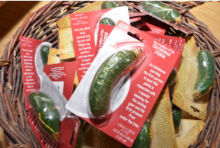 Order  Pickle Holiday Ornament food online from Lancaster Pickle Company Llc store, Lancaster on bringmethat.com
