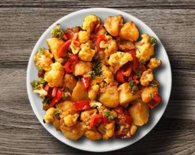Order Cauliflower & Potato Curry food online from Biryani Factory store, Youngstown on bringmethat.com