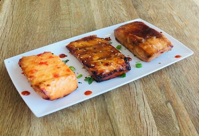 Order Baked Salmon food online from Poke Loa store, New Orleans on bringmethat.com