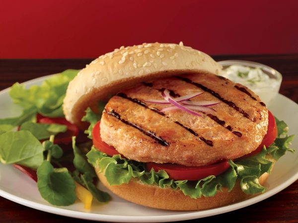 Order Salmon Burgers food online from Captain’s Curbside Seafood store, Trappe on bringmethat.com