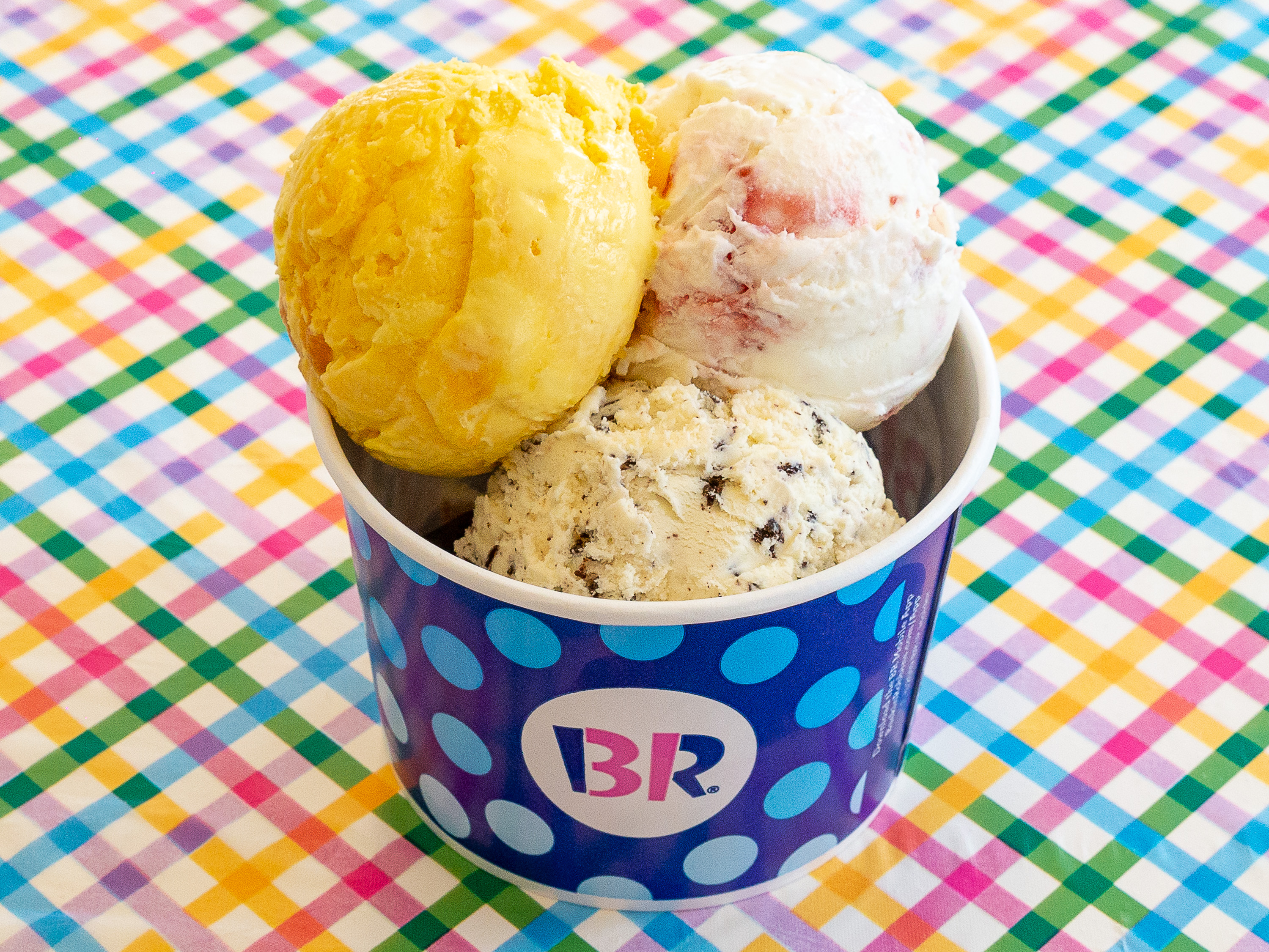 Order Triple Scoop Ice Cream food online from Baskin Robbins store, San Jose on bringmethat.com