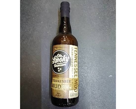 Order OLE SMOKY WHISKEY MUD CREAM LIQUEUR 750ml food online from Round Up Liquor & Grocery store, Wildomar on bringmethat.com