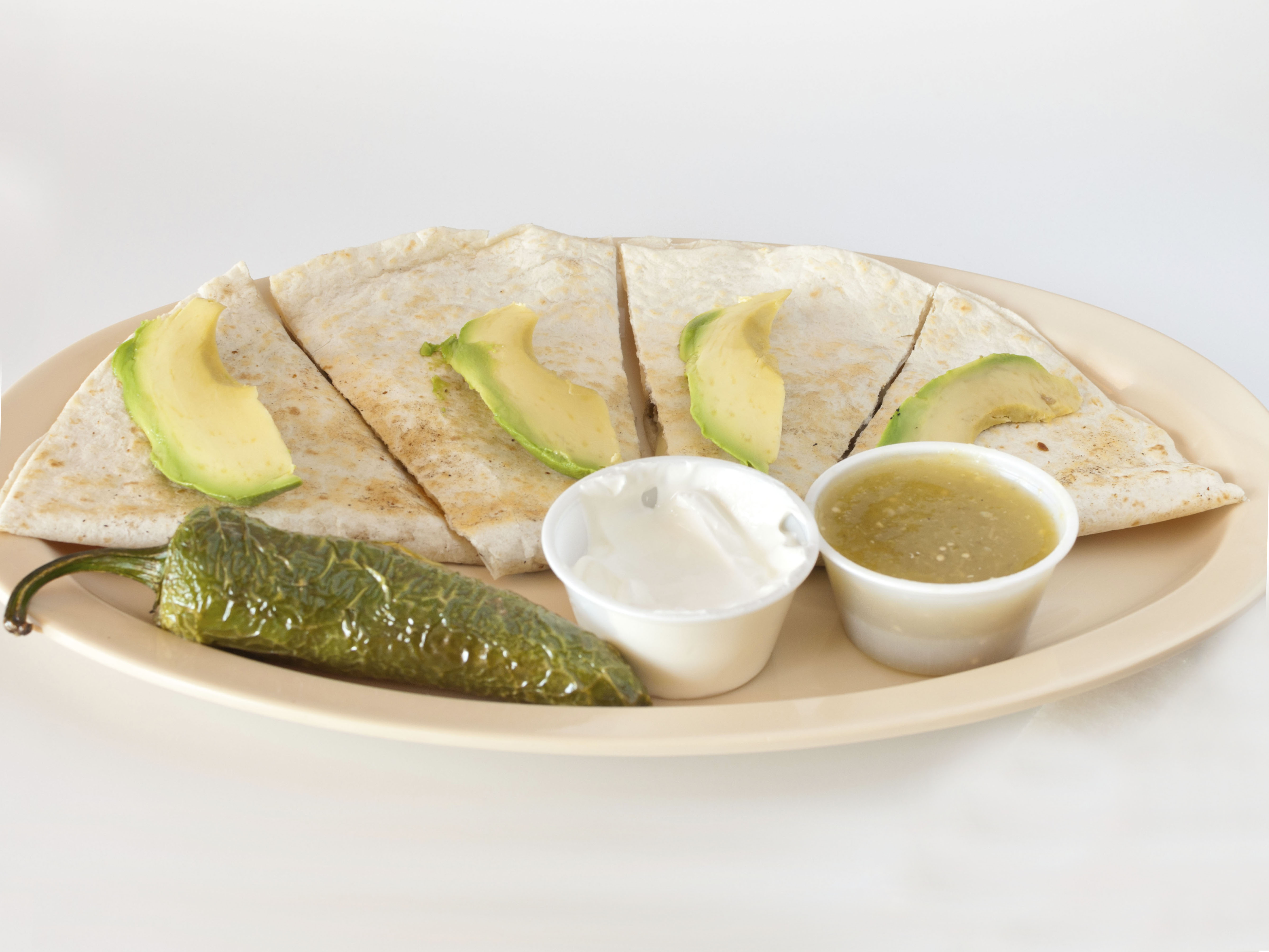 Order Quesadillas food online from Tacos Don Francisco store, Tulsa on bringmethat.com