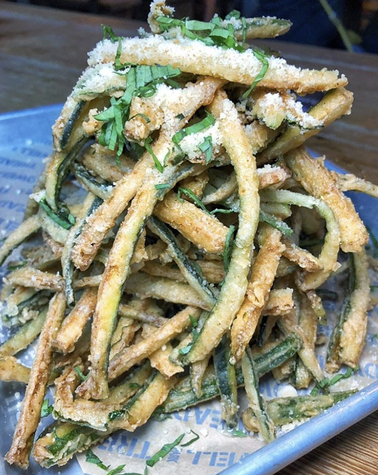 Order Crispy Zucchini Shoestring Fries food online from Southwest Ny And Treadwell Park store, New York on bringmethat.com