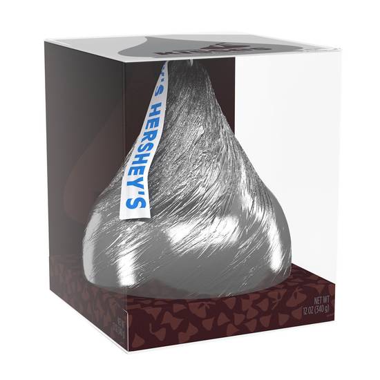 Order HERSHEY'S KISSES Solid Milk Chocolate Candy, Christmas, 12 oz, Gift Box food online from Cvs store, DOWNEY on bringmethat.com