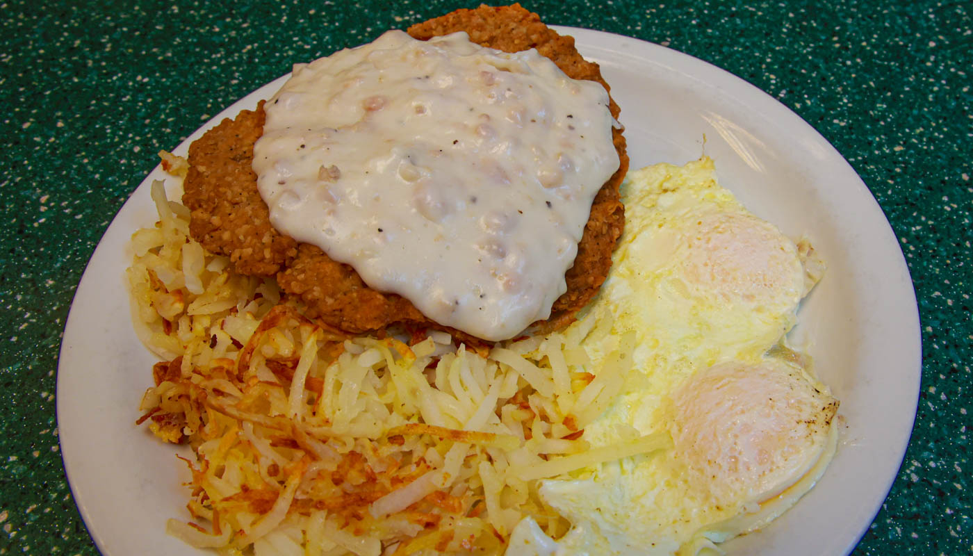Order King Country Fried Steak food online from Sunny Street Cafe store, Painesville on bringmethat.com