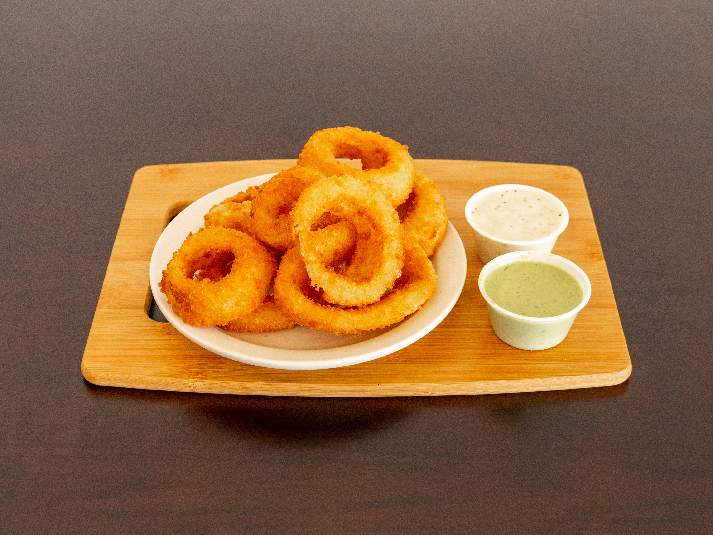 Order Onion Rings food online from Susie Q Pizza store, Hayward on bringmethat.com